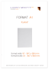 plakat A1,  druk pełnokolorowy jednostronny 4+0, na papierze kredowym, 130 g - 100 sztuk   